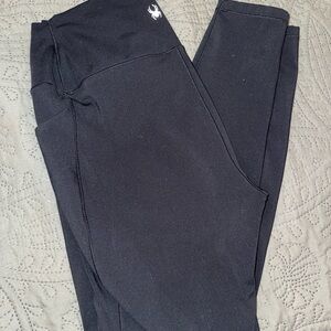 Spyder black womens leggings